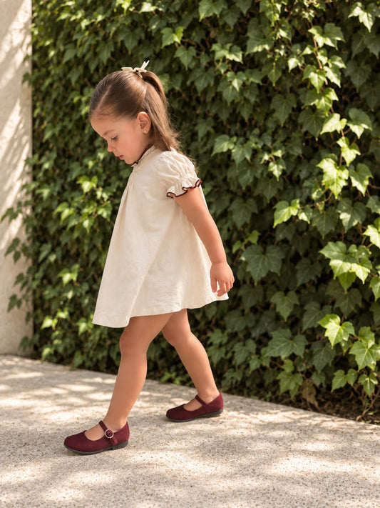 Vestido Carmen - Beige