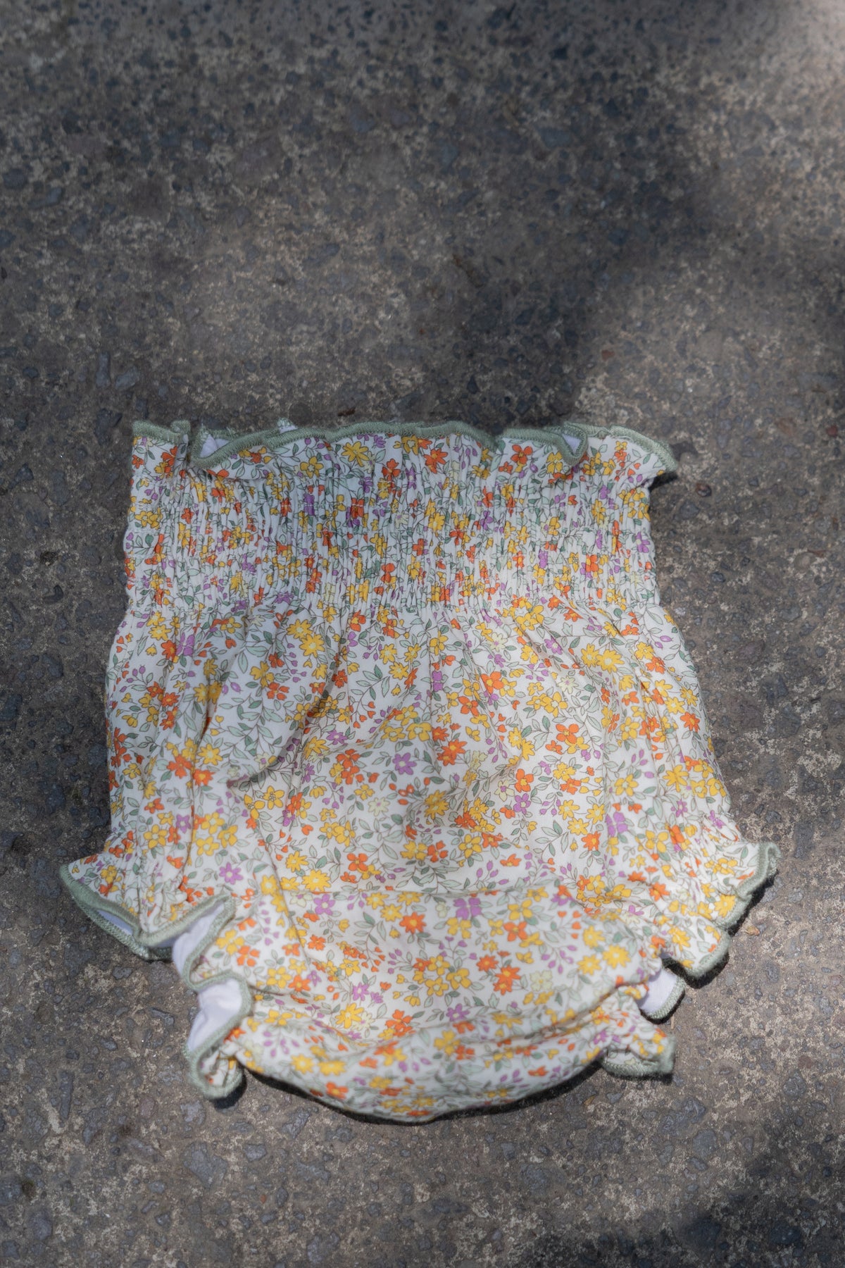 Vestido Carmen - Floral Naranja