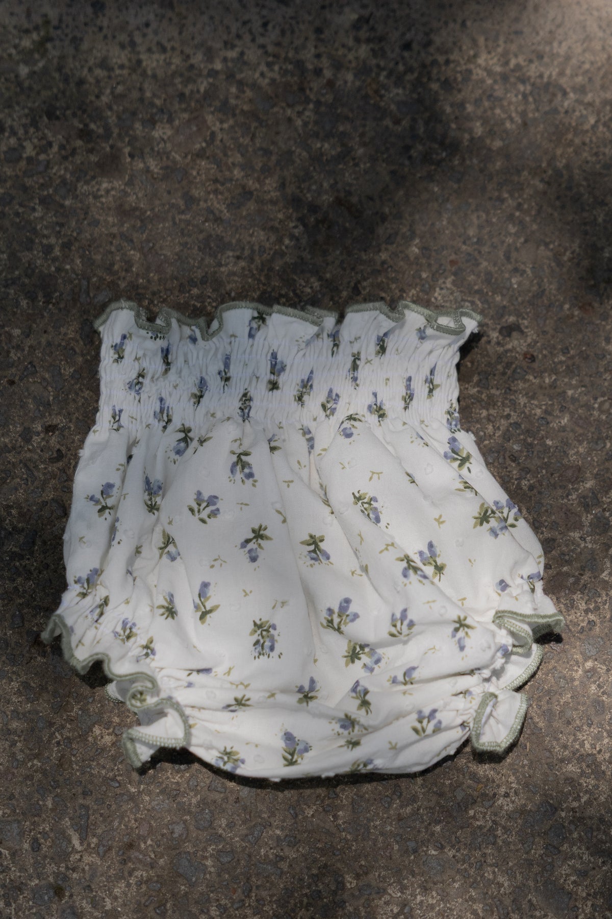 Vestido Carmen - Floral verde