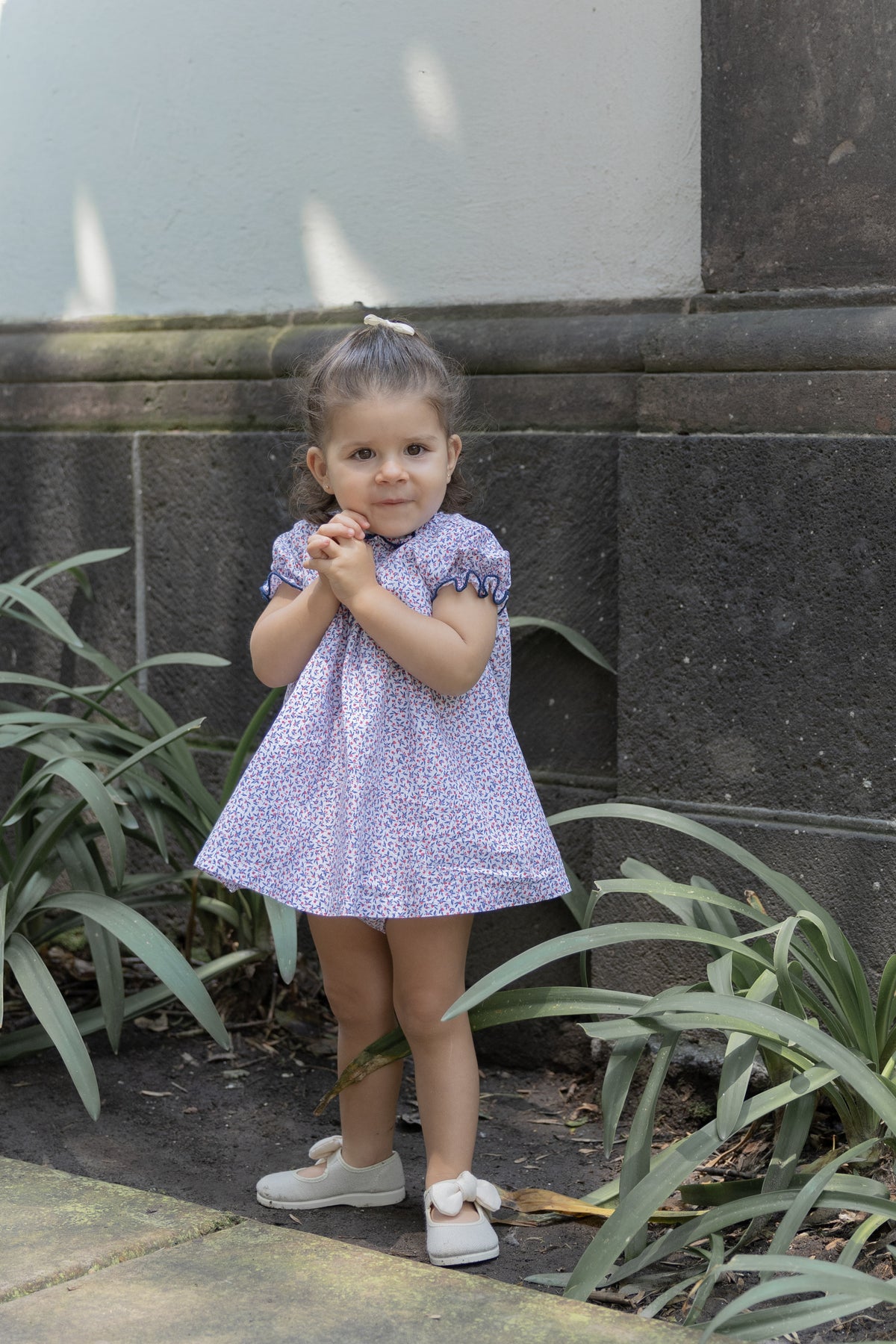 Vestido Carmen - Floral rojo