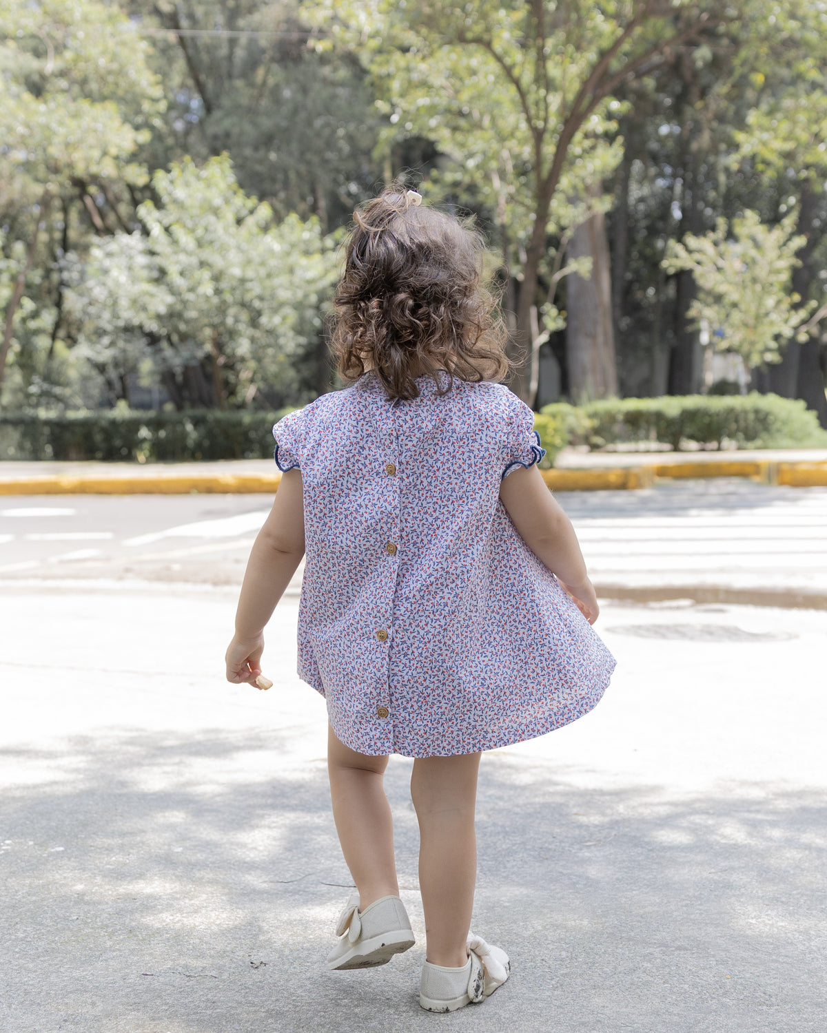 Vestido Carmen - Floral rojo