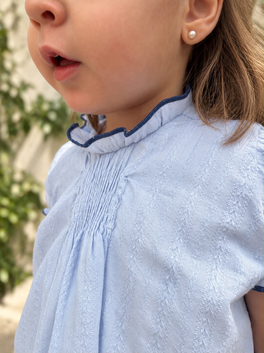 Vestido Carmen - Azul